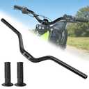 Dirt Bike Handlebars, 7075 Aluminum 31.8mm Handlebars for Sur-ron LBX | High-Rise Ergonomic & 1.57" Wider, Surron handlebars with Grips, 22MM (7/8") Handlebars, for Surron/ Talaria/ X160/ X260