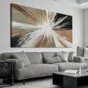 Canvas Wall Art Decor Abstract Canvas Art Wall Decor Black and White Wall Art Wall Art Pictures for Living Room Modern Abstract Wall Art Prints Artwork for Walls Bedroom Office Decor 24" X 48"