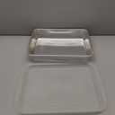 Nordic Ware Natural Aluminum Commercial Cake Pan with Lid, Rectangle Pan with Lid Silver, 9 x 13
