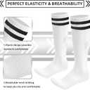 Soccer Shin Guards for Kids Youth, Shin Pads and Long Soccer Socks for 3-15 Years Old Boys Girls Toddler Children Teenagers, Soccer Equipment for Football Games (Small (3'3 - 3'8 Tall))