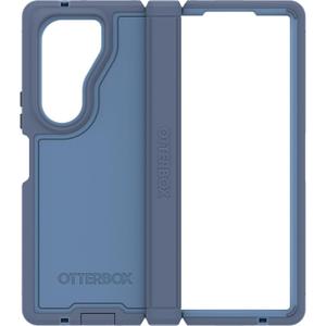 OtterBox Galaxy Z Fold6 Defender Series XT Case - Baby Blue Jeans (Blue), screenless, Rugged Hinge Protection, Lanyard Attachment, PowerShare and Wireless Charging Compatible