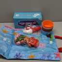 Toddler Toy Montessori Toys for 1 Year Old Baby Boy Girl Birthday Gift, 22pcs Cloth Fishing Game Learning Toys for Toddlers 1-3 - Counting, Color Sorting, Fine Motor Skills 6-18 Months Babies (Blue)