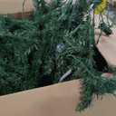 HOLLO STAR 6 ft Prelit Christmas Tree with 270 LED Lights, App Control, Artificial Christmas Tree with Multi-Color RGBW Lights, 1072 Branch Tips, Metal Base, Easy to Assemble, for Home, Party