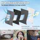 Comb Engine Cabin Air Filter for Chrysler Pacifica 3.6L V6 2025 2024 2023 2022 2021 2020 2019 2018 2017