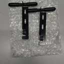 Upgrade 2 Pack Rv Refrigerator Door Latch, Camper Fridge Door Latch, Upgrade Hole Spacing and Handle Length Fit for Most RV Refrigerator doors, Keeps The Doors from Swinging Open While Traveling