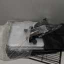 SONGMICS 20 Panels Pet Playpen with Floor, Small Animal Playpen, Pet Fence Indoor, DIY Plastic Enclosure for Guinea Pigs, Bunny, Hamsters, Hedgehogs, 49.2 x 24.8 x 16.5 Inches, White ULPC001W01