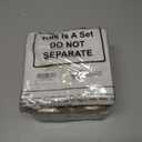 Wesiti 80 Packs Small Thank You Gift Bags,Coquette Bowknot Party Favor,Bow Ribbon Boxes for Wedding Bridal,4.5 x 1.8 x 3.9 in (Black Foil)