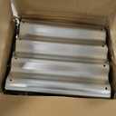 ZFHgarden Galvanized Metal Planter Raised Garden Bed Kit for Gardening Outdoor Garden Box Raised Flower Bed 2PC Metal 4X2X1FT
