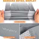 Bandanas Skull Caps for Men, Women Skull Cap Helmet Liner Cycling Hat Durags Motorcycle Bandana Sweat Wicking Do Rag (S)