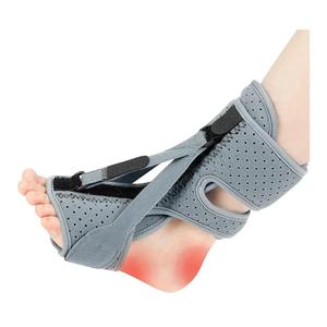 ANSUSIC Plantar Fasciitis Night SplintUpgrade 3 Adjustable Planter Facetious Straps,Support Relief Foot Drop Achilles Tendonitis(Gray1PC)