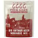 6666 Four Sixes Big Gather Beer Marinade Mix, 1.25 Ounce (Pack of 12), BEST BY OCT 29/27
