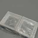 4 Packs 4 Inch Vinyl Post Skirt/England Style Fence Post Cups White PVC Post Column Wraps Porch Two Piece England Base Trim Ring Railing for Wood Vinyl Post, Stair Rails, Fence Deck Stairs Rails (4)