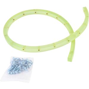 39 inch Flexible Curve Template, Woodworking Profiling Strip, Professional Contour Flexible Curve Tool Ideal for Wood Curve Pattern Making Tools, Router Template (Green)