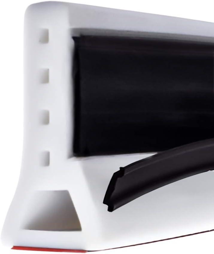 Duzzy 98 Inch Collapsible Shower Water Dam Shower Stopper Barrier and Retention System and Keeps Water Inside Threshold Dry and Wet Separation Suitable for Bathroom and Kitchen