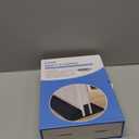 GDHOMM Door Draft Stopper for Bottom of Doors Weather Stripping Door Gap Filler Soundproof Size Adjustable 30"-36", Gray