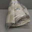 EVERGRACE Checkered Plaid Area Rug 4x6, Soft Fuzzy Faux Wool Rugs Washable Anti Slip Rugs Large Rug Carpet for Entryway Bedroom Living Room Hallway Kitchen Dining Room and Laundry Room, Beige