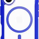 Tech21 EvoPro for iPhone 16 Compatible with MagSafe - Impact Protection Case 21x Military Standard Tested - in Clear/Blue