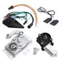 RV Step Motor Conversion Kit for A Curved Linkage, Replacement Parts for Kwikee 22, 23, 28A, 30, 32, 33, 34, 35, 36, 38, 40 Series Steps - 379147 379160 909510000