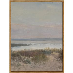 InSimSea Framed Wall Art for Living Room Decor Classical Coastal Scenery Bathroom Pictures Wall Decorations Farmhouse Kitchen Office Bathroom Art Wall Decor 12x16in