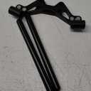 Adjustable Motorcycle Handlebar Compatible With Honda Grom MSX 125 MSX125SF 2013-2023 2024 2025 CNC Separated Clip-on Sport Handle Bars Kit (Black)