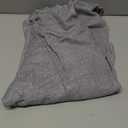 Womens Pullover Sweaters Batwing Long Sleeve Crewneck Casual Loose Knit Jumper Tops with Buttons (XX-Large, Light Grey)