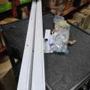 Curtain Track, Ceiling-Mount Curtain Rail, Pure White, 16 ft
USA Made, Commercial-Grade Aluminum, Corrosion Resistant, Pre-Drilled, Hardware Included, For Windows and Room Dividers