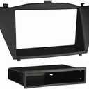Metra Electronics 99-7341B Hyundai Tucson 2010-up Installation Dash Kit for Single or Double DIN/ISO Radios, Black