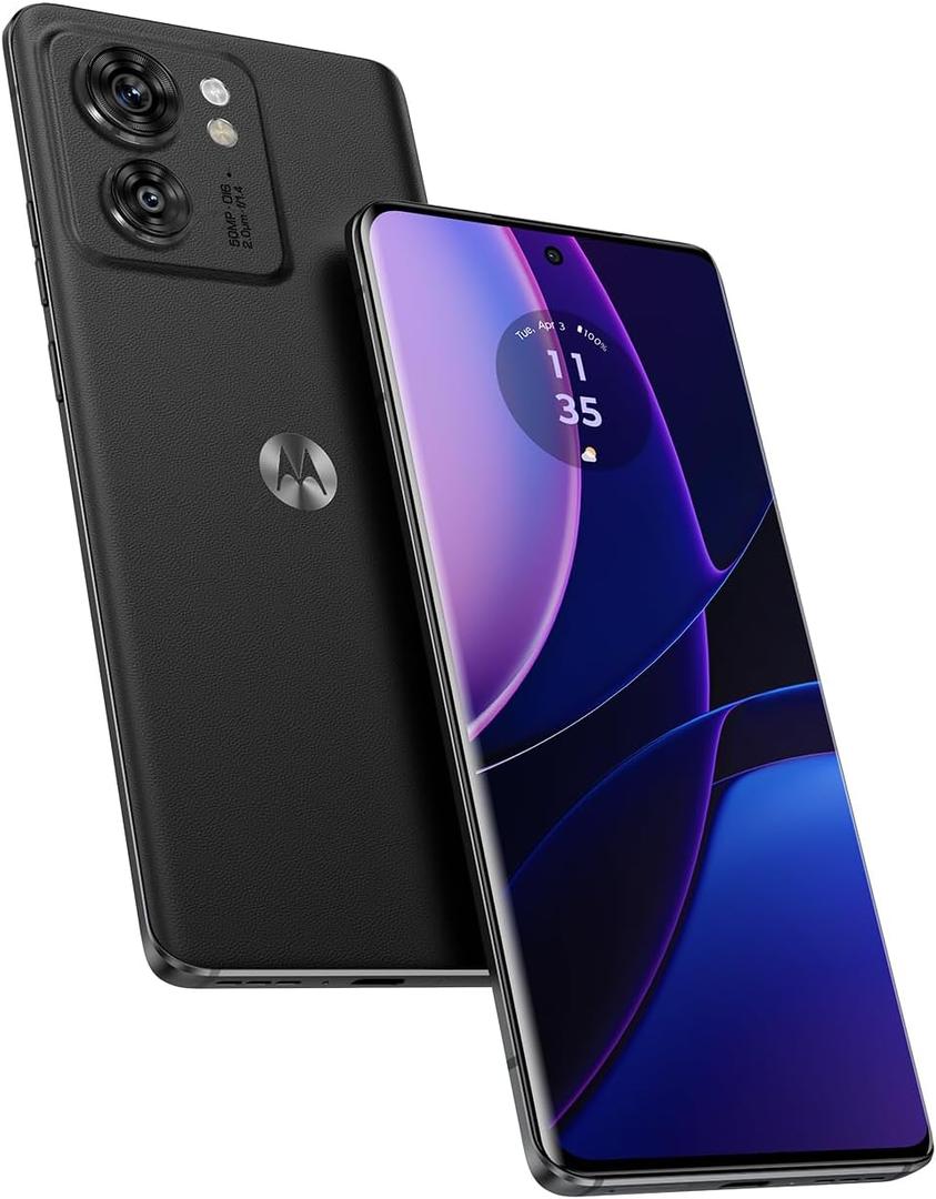 Motorola Edge | 2023 | Unlocked | Made for US 8/256GB | 50MP Camera | Eclipse, Black