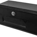Attwood 2638-1 Standard Lightweight Lockable Replacement Boat Glove Box with Keys, One size