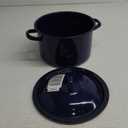 IMUSA C20666-1063310W 6-Quart Blue Speckled Enamel Stock Pot with Lid