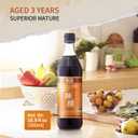52USA Chinese Black Vinegar 16.9 fl oz (500ml), 3 Years Mature Aged Black Rice Vinegar, Chinkiang Vinegar, Zhenjiang Vinegar. Non-GMO Project Verified Vinegar (EXP 07/01/27)