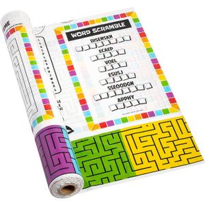 Fun Express Board Game VBS Activity Tablecloth - VBS Vacation Bible School Supplies/Decor