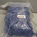 Navy Blue Crinkle Cut Paper Shred Filler, 2 LB Basket Filler Shredded Paper, Confetti Stuffing for Basket Filling, Halloween, Thanksgiving, Christmas, Birthdays, Gift Wrapping, Stuffer Party Supplies