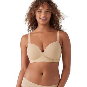 True & Co Women's True Body Wirefree Push Up Bra (32DD, Desert)
