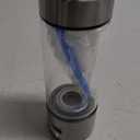 2025 Upgrade Hydrogen Water Bottle, Hydrogen Water Generator with Advanced SPE PEM Technology, 420ml(14OZ) Hydro Water Machine, Portable Water Ionizer for Travel, Office, Fitness & Everyday Hydration (Silver)