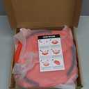 Chicken Shredder Large Chicken Breast Shredder Tool Twist with Brush&Fork, Visible Meat Shredder Machine, Anti-Slip Strip, Ergonomic Handle, BPA Free, Suitable for Pork Beef Chicken (Red)