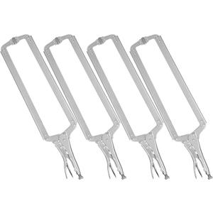 Yexiya 4 Pcs 24 Inch C Clamps Locking Pliers, Welding Table Clamps