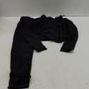 SUUKSESS Workout Sets for Women 2 Piece Seamless Long Sleeve Yoga Outfits Active Leggings Half Zippy Jacket Gym Set (Large, Black)