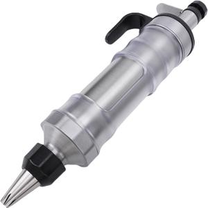 Diydeg Cookie Press Maker, Stainless Steel DIY Icing Piping Kit with 6 Interchangeable Nozzles, Effortless Versatile Cookie Press for Cake Dessert Decorating Baking Tool