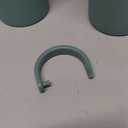 21oz Borosilicate Glass Water Bottle with Non-Slip Sleeve & Leak-Proof Lid-Reusable Drink Bottle for Office,Travel,Gym,Hiking-Ideal Gift for Home,Car & Fitness Enthusiasts (2pcs Green)