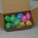 Easter Decorations Easter Lights String, 10FT 20LED Egg Light with Timer, Colorful Eggs String Lights Battery Operated Fairy Lights Garland Easter Decor for Home Bedrooms Window Tree Indoor Outdoor