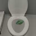 KOHLER 4636-RL-0 Cachet ReadyLatch Elongated Toilet Seat Slow Close, Soft Close Toilet Seat Quiet Lid, Contoured Grip-Tight Bumpers Installation Hardware, Apartment Essentials, White