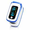 Pulse Oximeter Fingertip Portable Oxygen Monitor Fingertip with OLED Display Alarm and Pulse Rate Accurate Measurement for Sports and Aviation