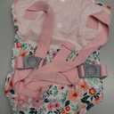 GAGAKU Baby Doll Carrier for Toddlers Doll Carrier for Little Girls Toy Baby Carrier for Kids Reborn Baby Doll Accessories - Pink (Leaf)