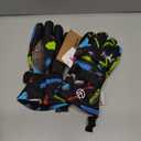 Snow Gloves, Waterproof Warm Ski Gloves Thermal for Winter, Fit Both Men & Women, Gift for Parent Child