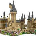 BDYDT Architecture Set Harry Castle Micro Building Blocks Set5400PCS - Architectural Model Toys Gifts for Kid and Adult