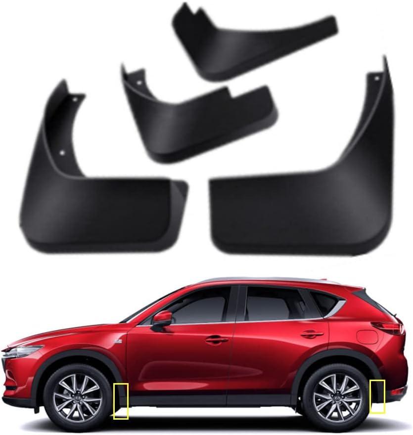Mud Flaps Kit for 2024 Mazda CX-5 CX5 2017-2023 Mud Splash Guard Front and Rear 4-PC Set
