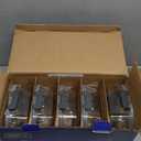 MFY 5-Pack 36 OZ Glass Storage Containers with Lids, Glass Meal Prep Containers Set, Airtight Lunch Containers with Lids, Microwave, Oven, Freezer and Dishwasher Safe, Gray (Grey)