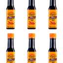 Mexico Lindo Picante Negra Hot Sauce | Light & Spicy | 8,400 Scoville Level | Great with Asian Food, Seafood & Meat | 5 Fl Oz Bottle (Pack of 6) (EXP 12/02/26)