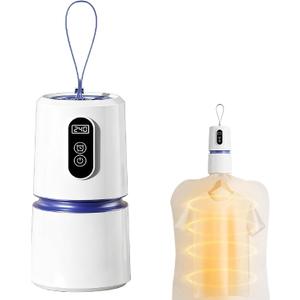 Portable Clothes Dryer Mini Dryers for Apartment RV Travel Small Electric Quiet Compact Fast-Drying Machine with Dry Bag & Adjustable Timer